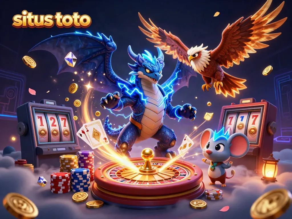 Experience situs toto with thrilling games, dazzling coins, and a vibrant casino atmosphere.