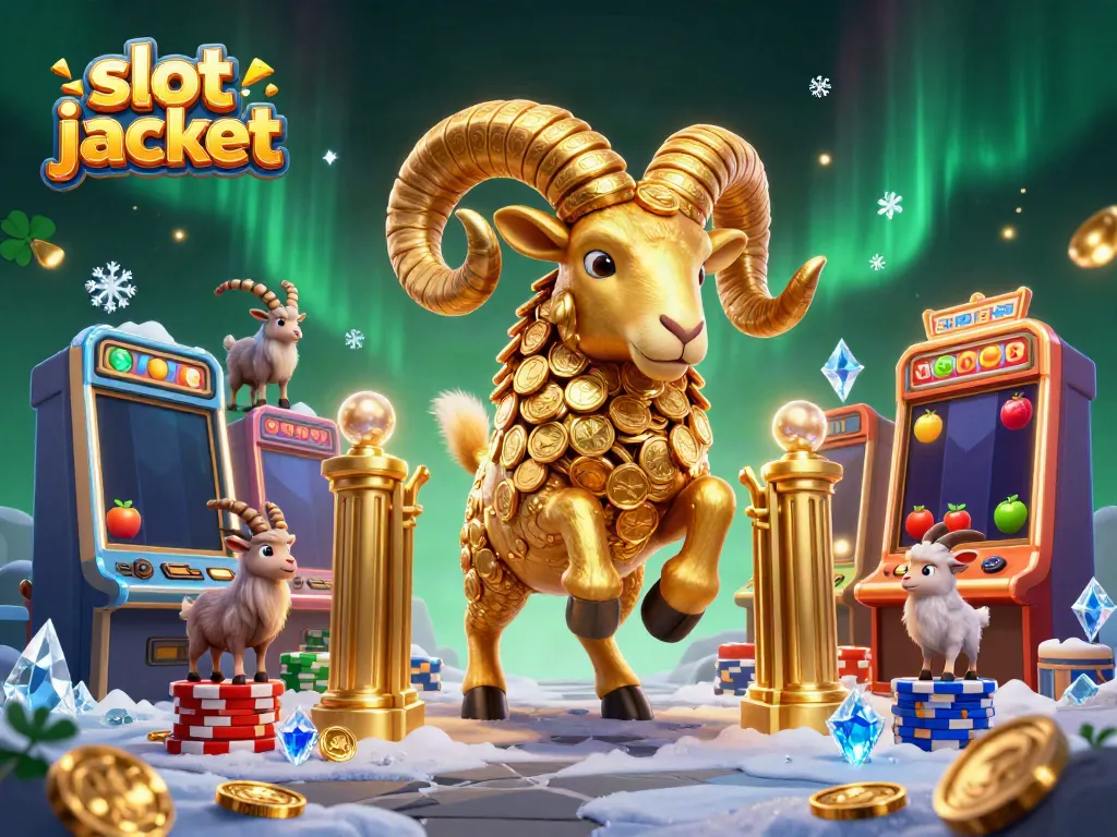 Experience the thrill of slot jackpot action with dynamic 3D cartoon characters and colorful game elements.